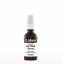 Dr. Schultze Bug Block is an excellent organic bug spray and repellent.